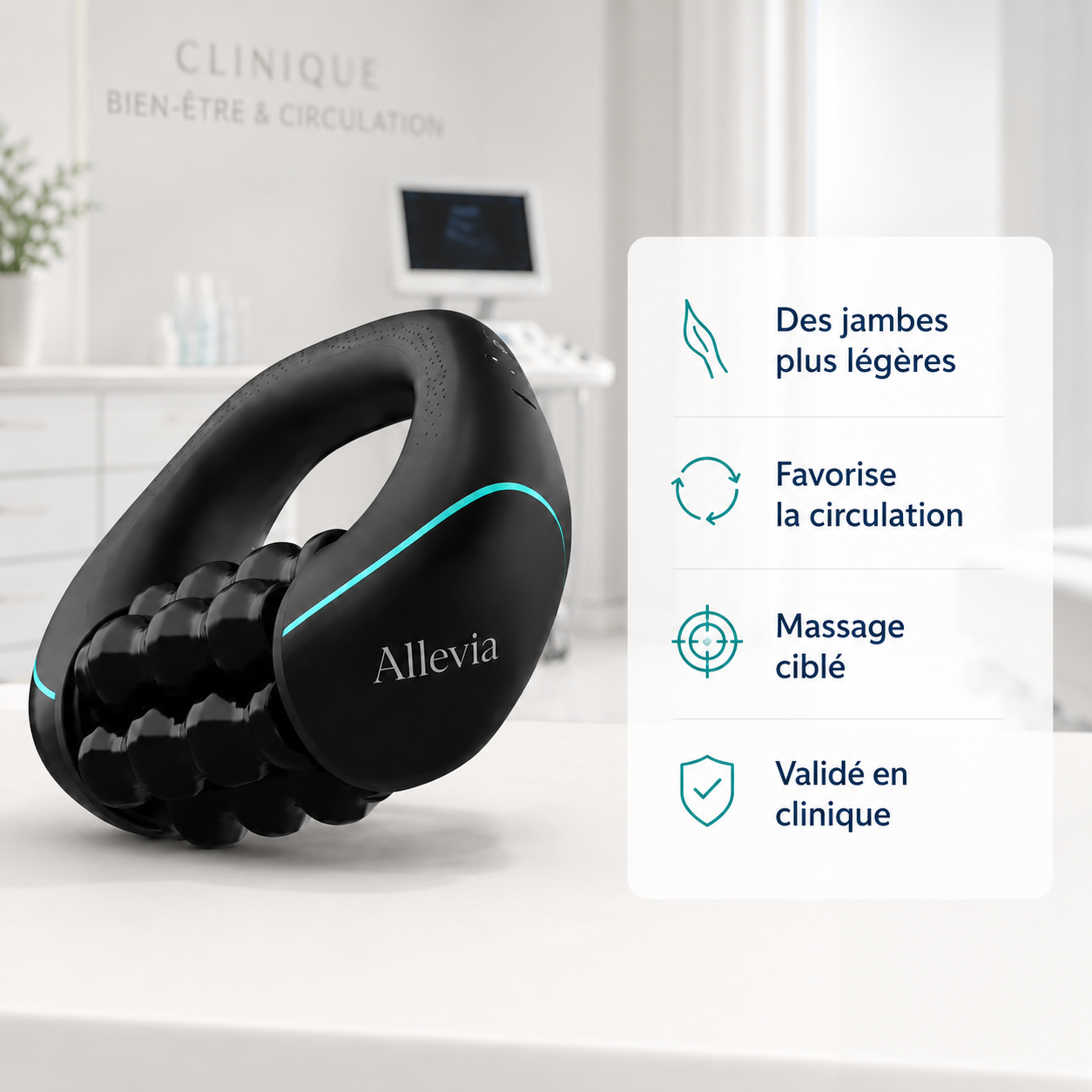 Allevia Lift — Appareil jambes légères & drainage